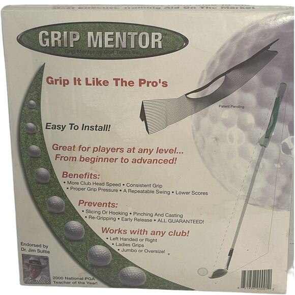 Dr. Jim Suttle Golf Grip Mentor (Grip It Like The Pro's) AS SEEN ON TV - Picture 2 of 2